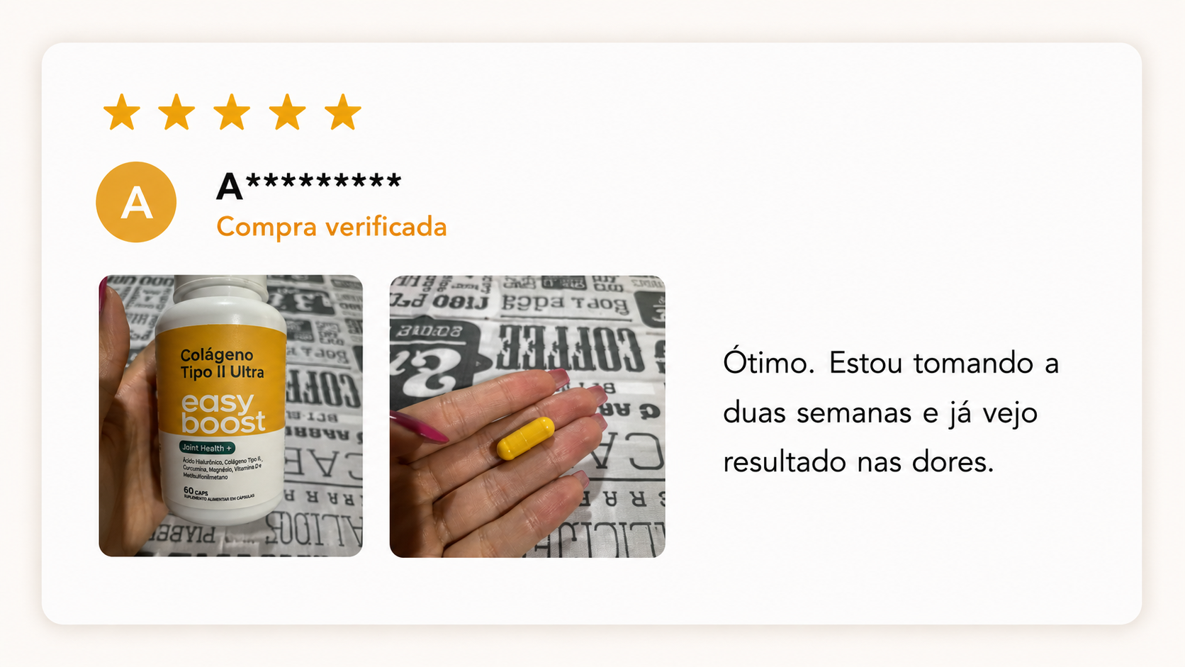 Avaliação de A***